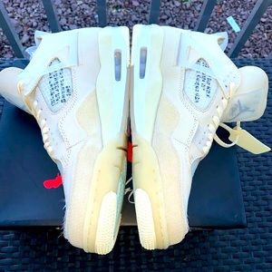 Off white 4s size 10 brand new